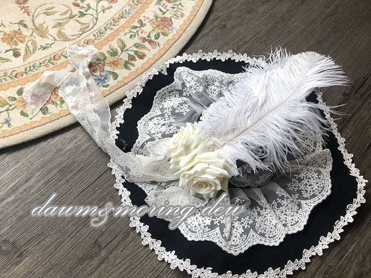 Dawn And Morning~Rozen Maiden Accessories Lolita BNT Choker Cuffs 28970:327198