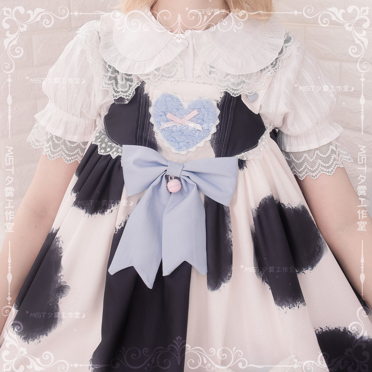 MIST - Sweet Lolita Golilla Short Sleeve Shirt