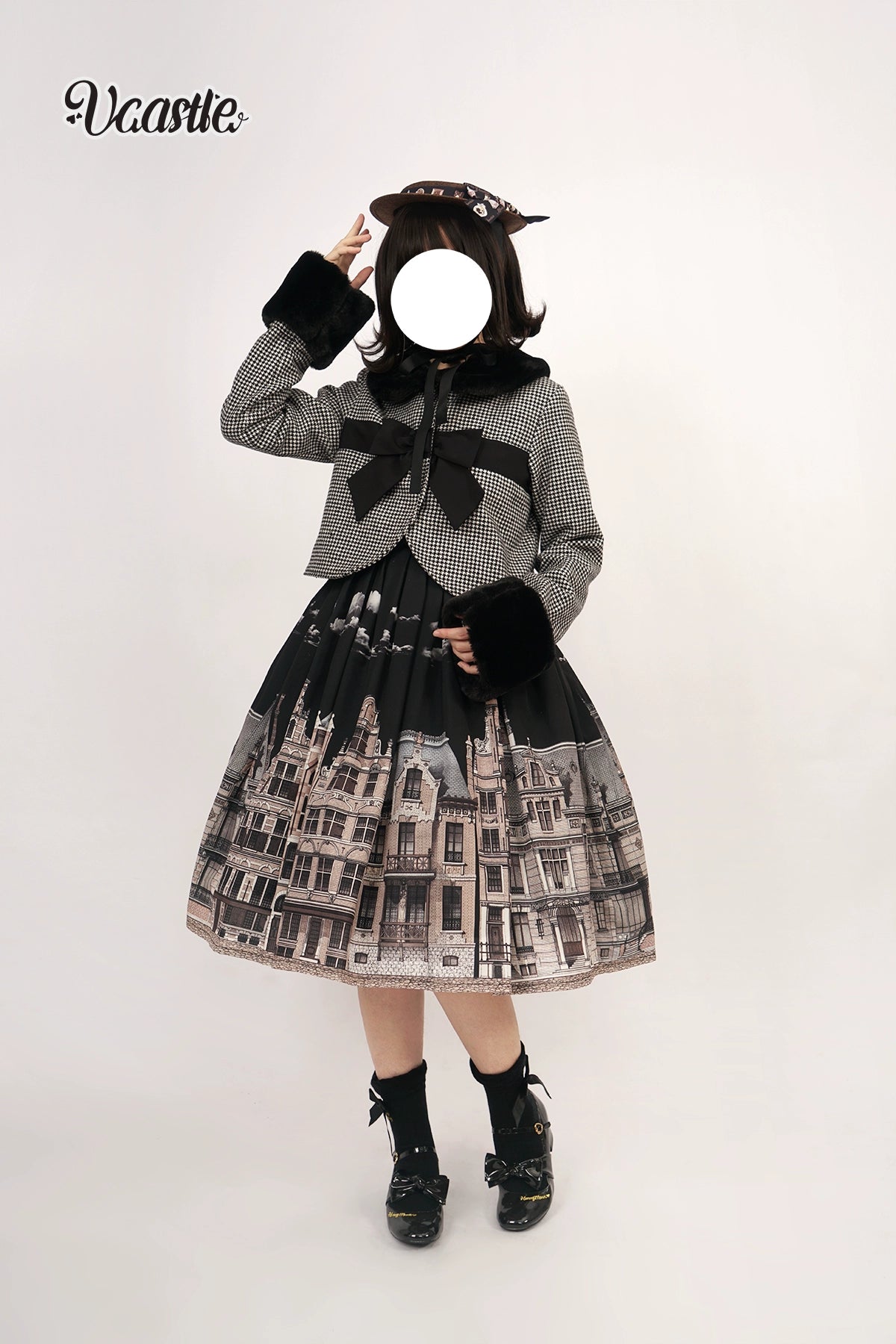 (BFM)Vcastle~Winter Lolita Coat Short Wool Coat 33610:433124
