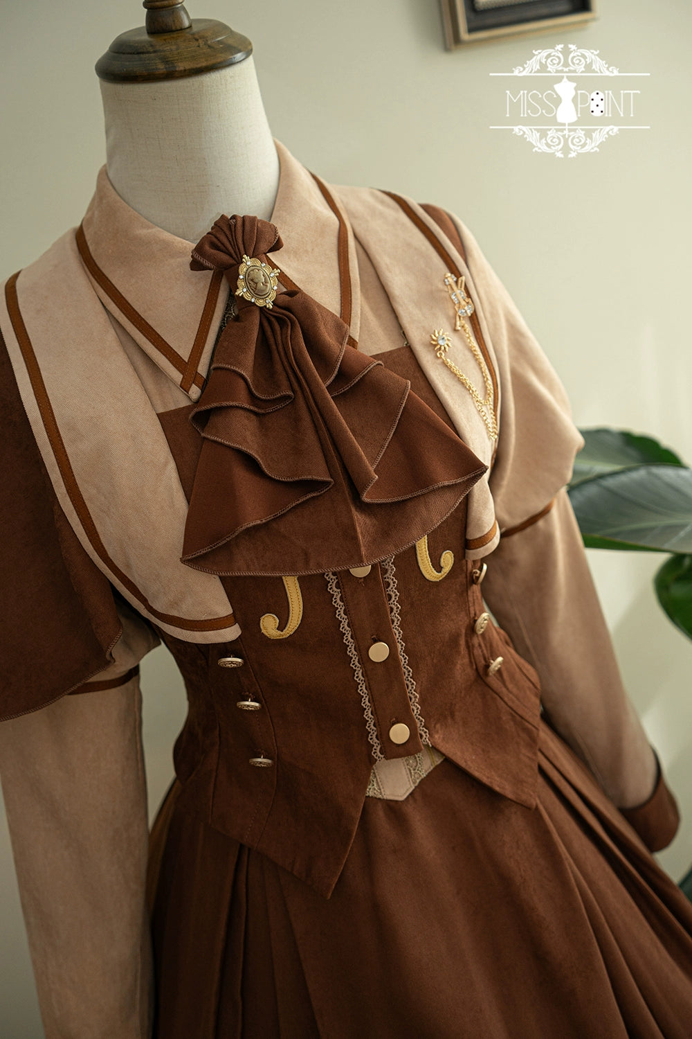 (BFM)Miss Point~ Elegant Lolita Coat~Golden Movement Customized Short Coat 32246:378086