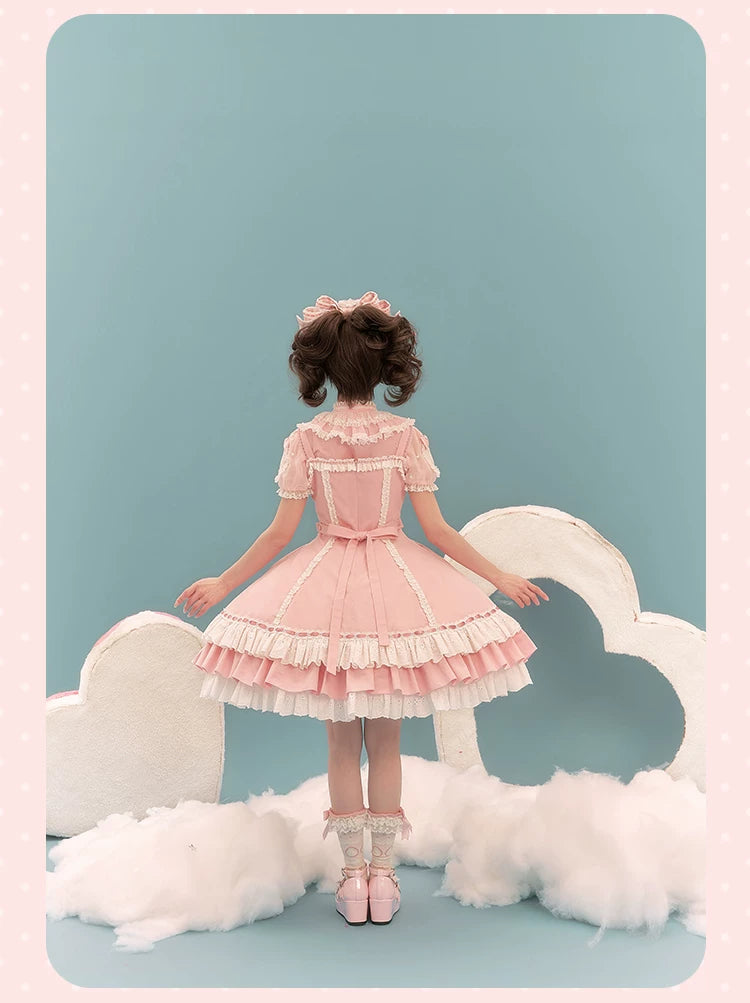 IP Collaboration Sweet Lolita Dress, Gorgeous OP & Slim JSK