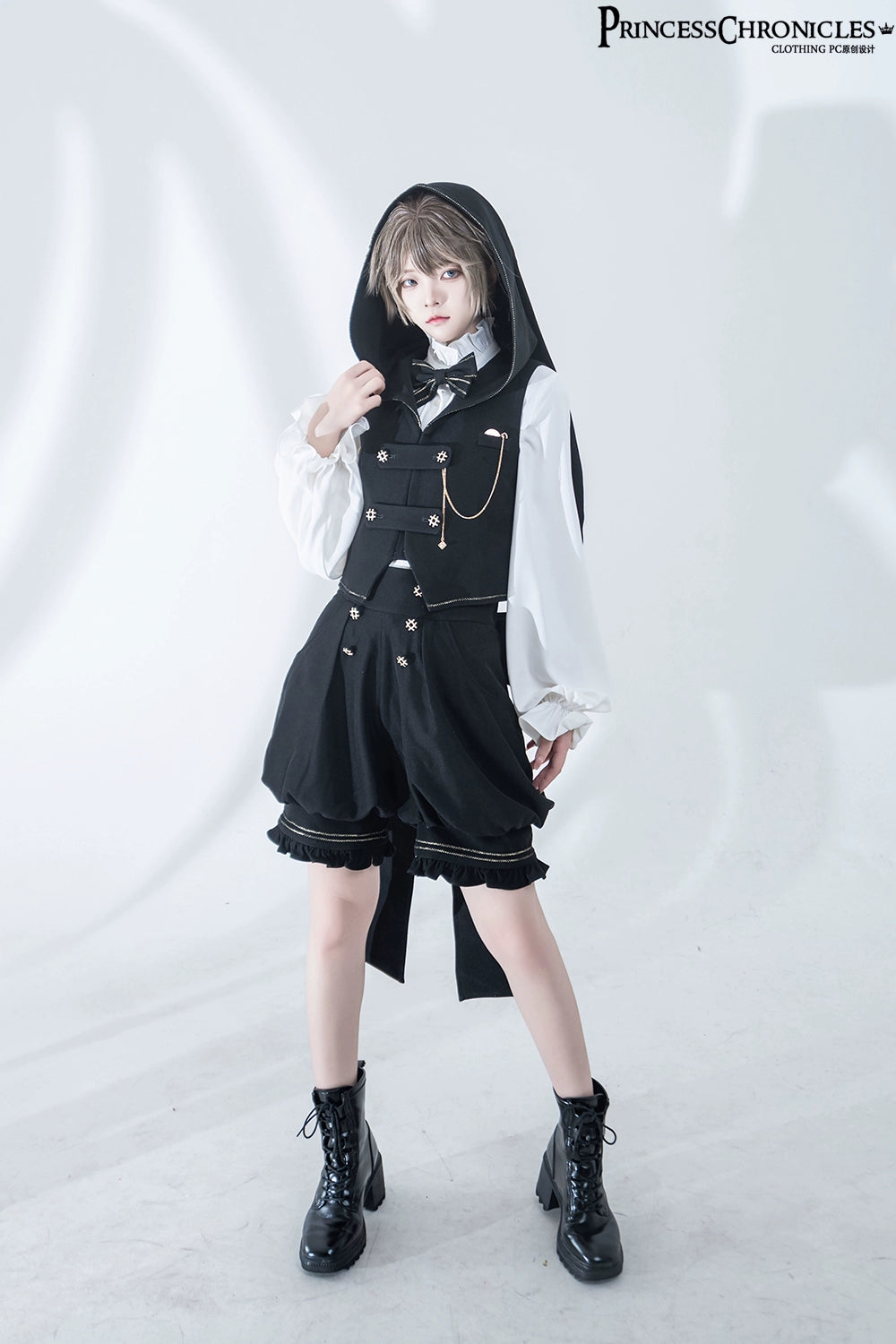 Princess Chronicles~Desperate Bunny~Ouji Lolita Vest Shorts Set 33186:411952