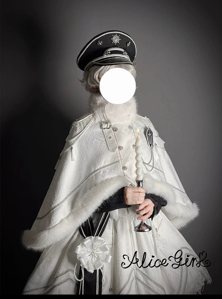 Dawnbreaker - Military Lolita JSK, Diamond Shaped Hemline 44643:816824