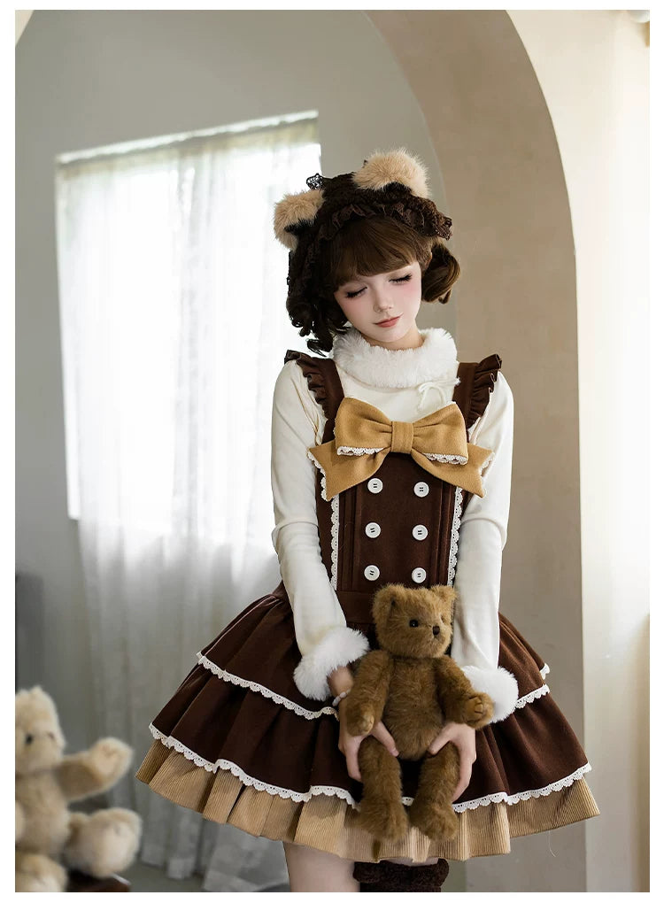 Snowlight of Tokamachi - Kawaii Lolita JSK, Animal Ear Headband 44363:806334