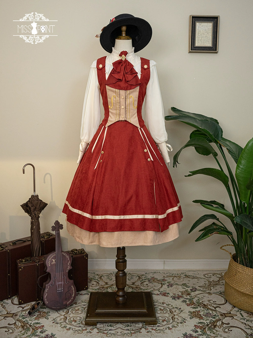 Miss Point~Golden Movement~Elegant Lolita Waistcost Short Vest Customized 32244:381102
