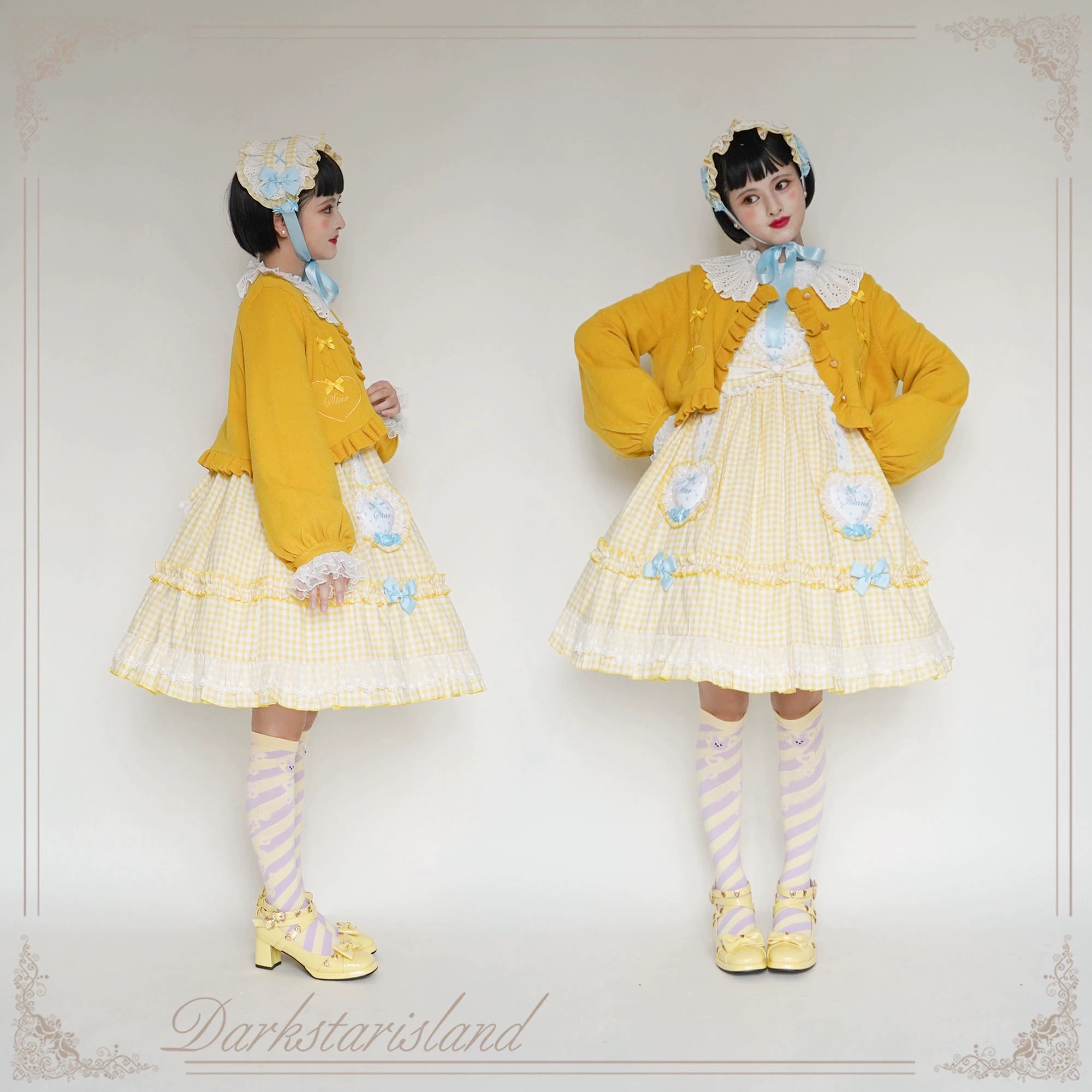 (BFM)Dark Star Island~Sugar Frost~Sweet Lolita Cardigan Knit Embroidered Sweater 34274:449400