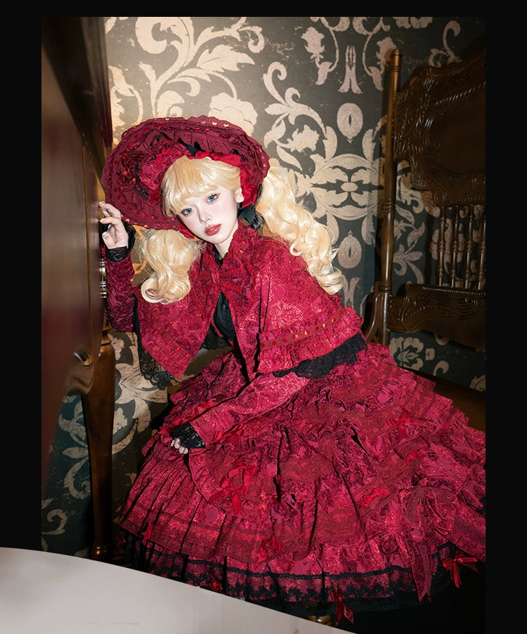 Lost Aqua - Vintage Lolita Dress Set Cotton Shirt