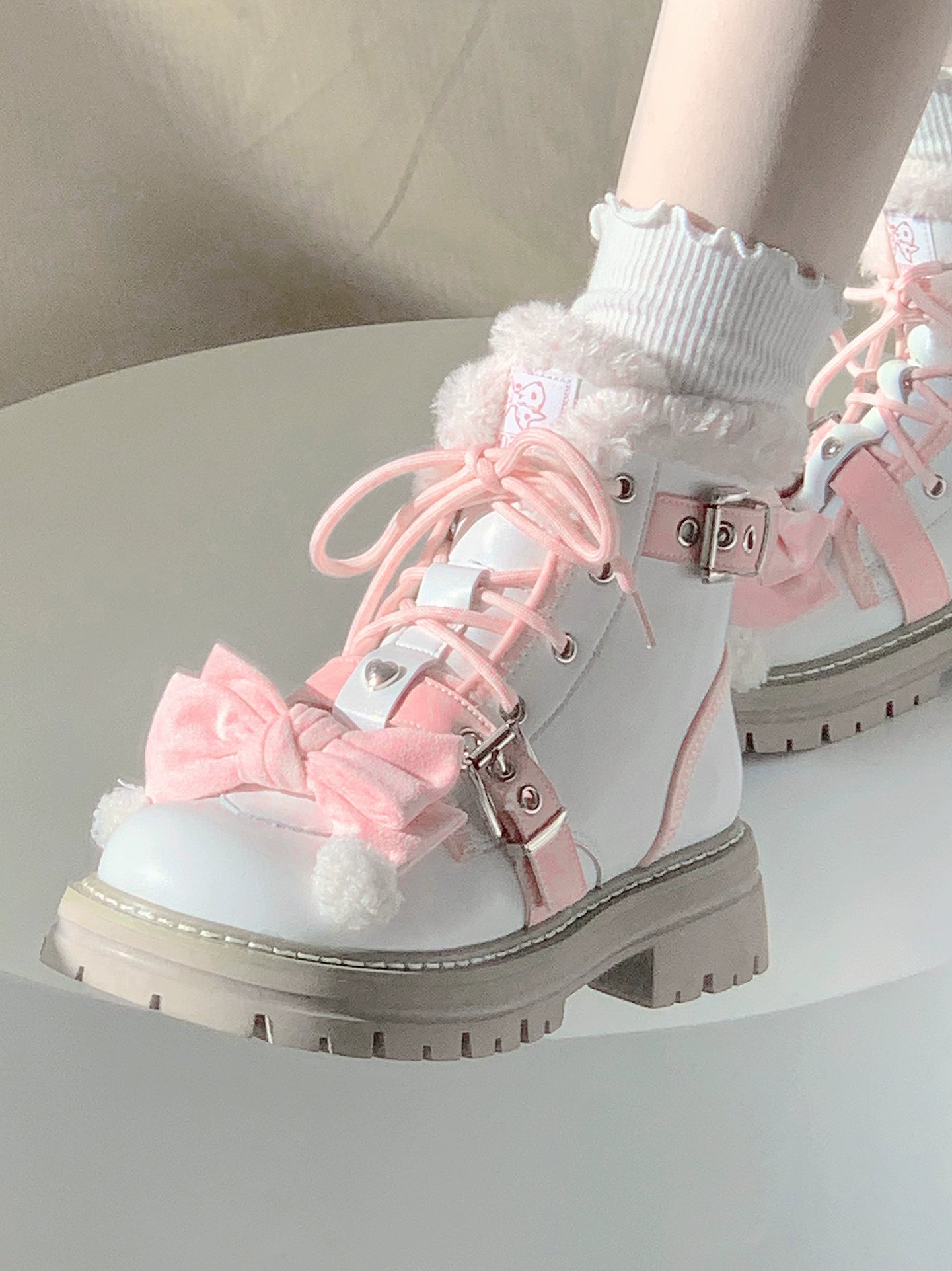 StarsCrwon - Sweet Lolita Shoes Winter Lolita Martin Boots