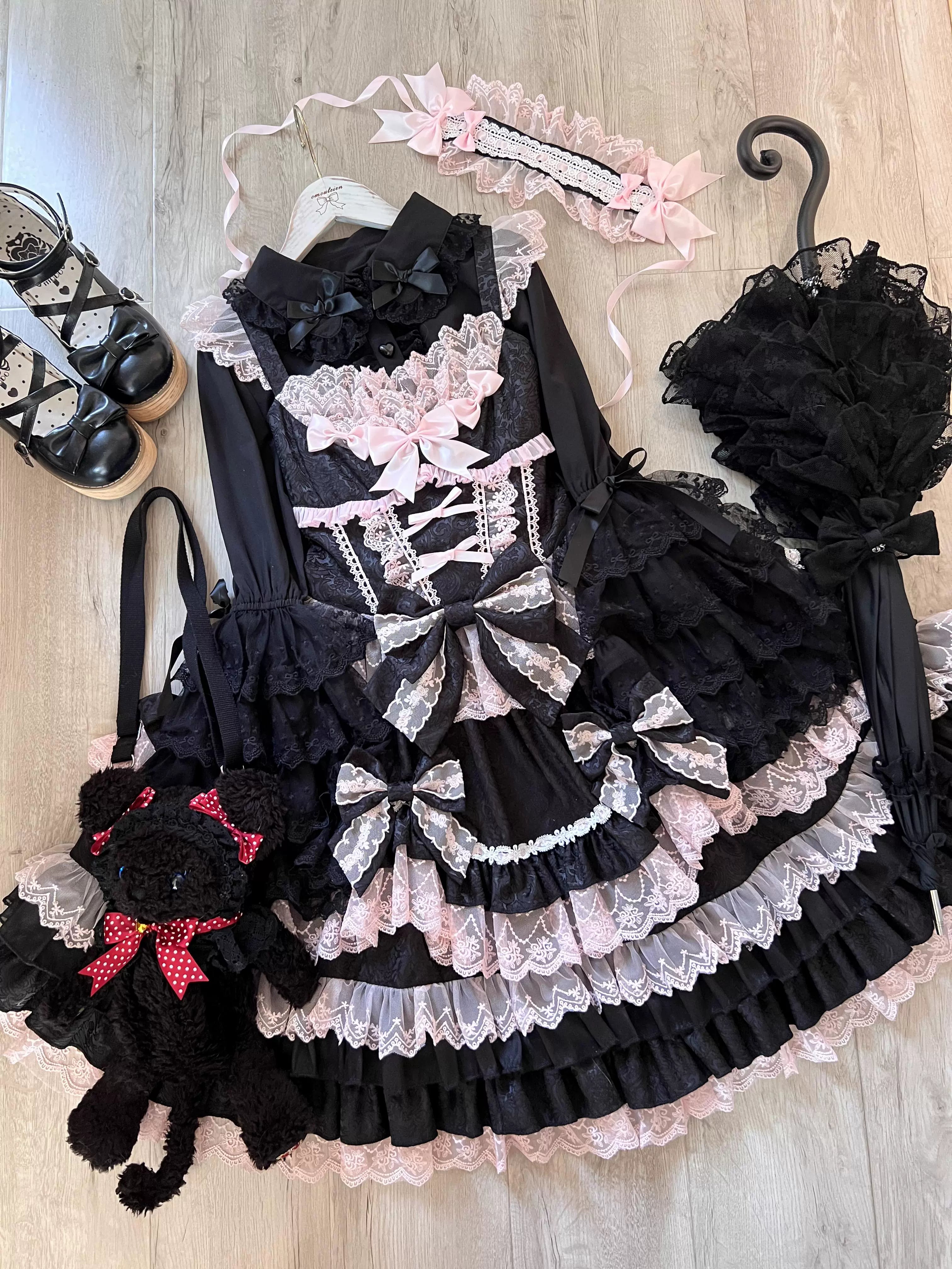 Flower Ode - Doll-like Sweet Lolita Jumper Dress
