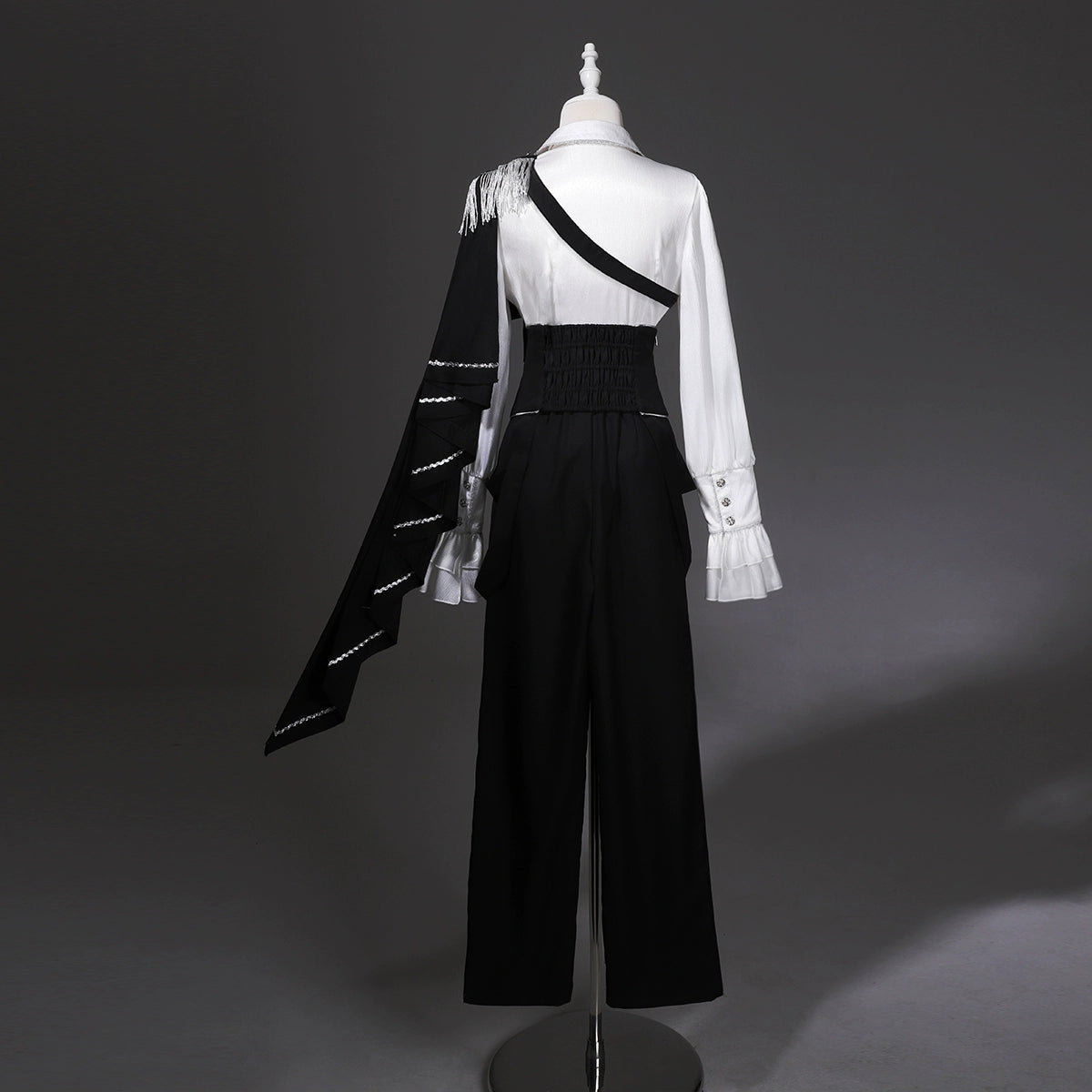 Your Princess - Ouji Lolita Pants Set, Detachable Jabot & Shawl 44129:797293