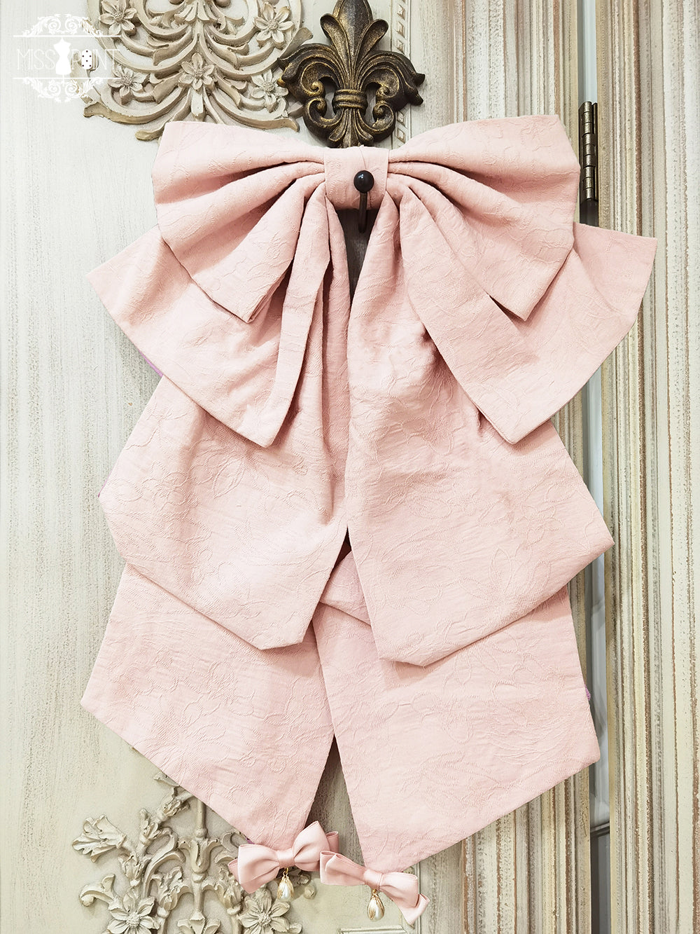 Miss Point~Lilyka Garden~Classic Lolita Headdress and Necklace Brooch Bow Trailing 42660:748401