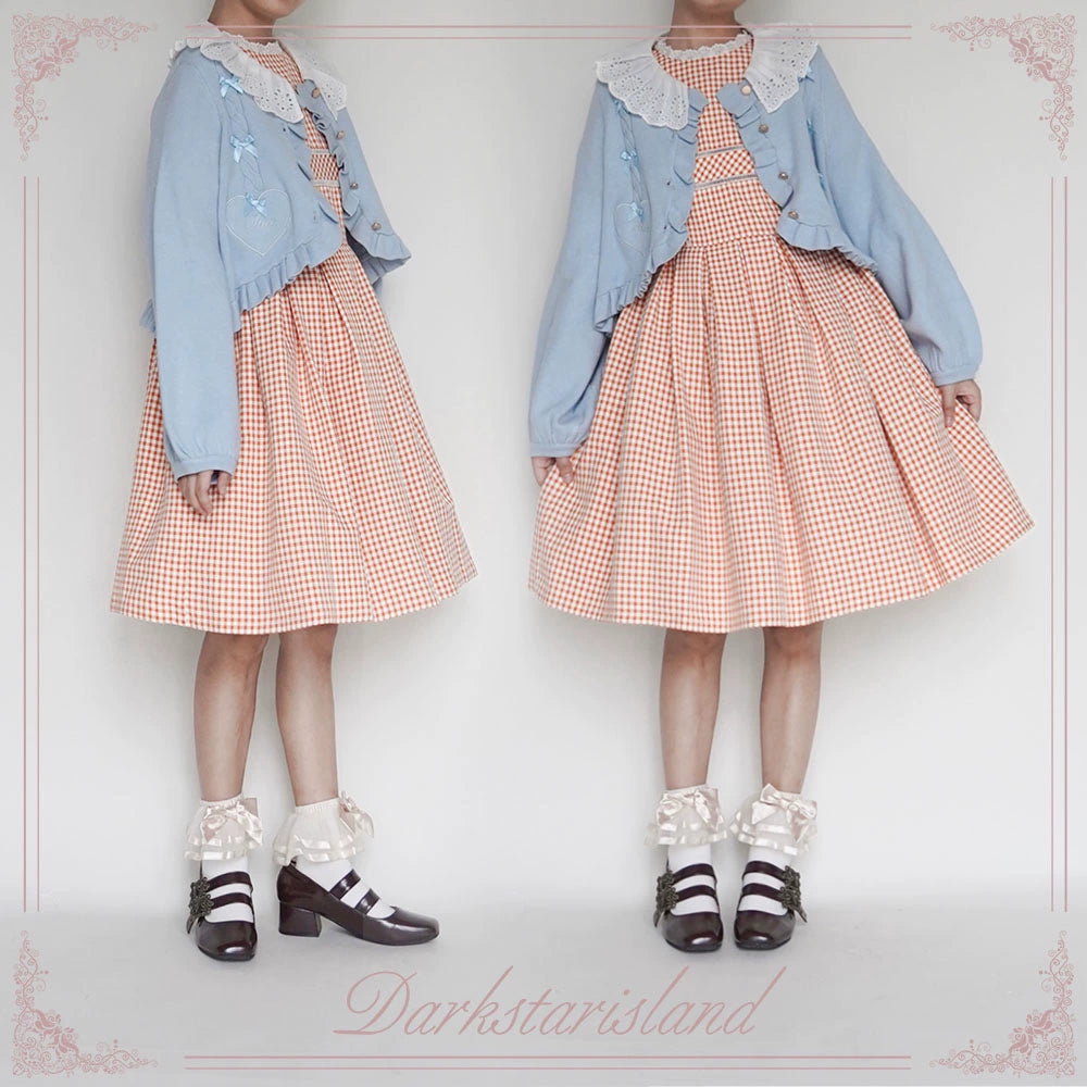 (BFM)Dark Star Island~Sugar Frost~Sweet Lolita Cardigan Knit Embroidered Sweater 34274:449482