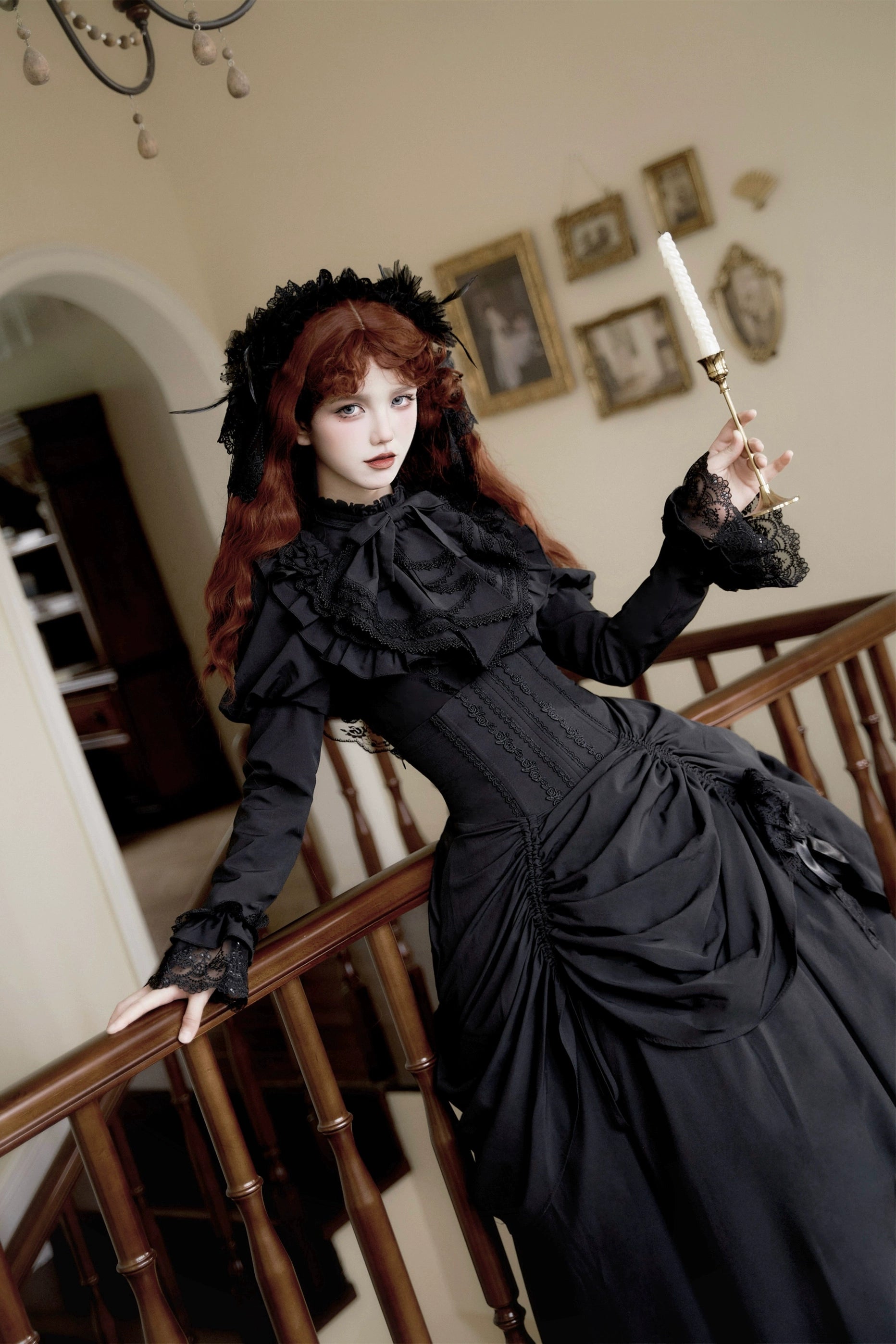 The Original Witch - Gothic Lolita Dress Fishbone Lifting Corset SK Shirt