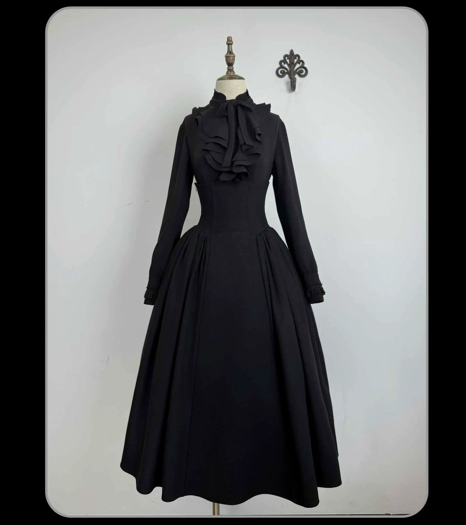 The Seventh Tenet - Classic Lolita Wool SK Set, Detachable Cape 44394:806975