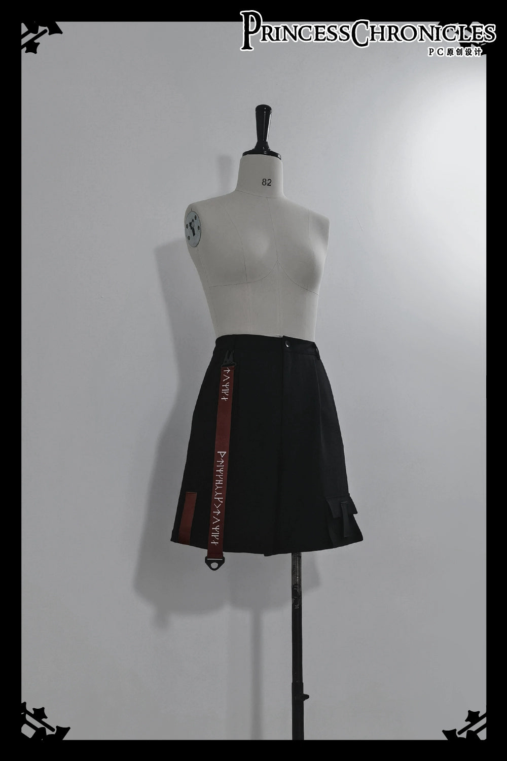 Princess Chronicles - Nameless Blade - Waste Soil Ouji Lolita Black Shorts and Leggings S shorts -pre order