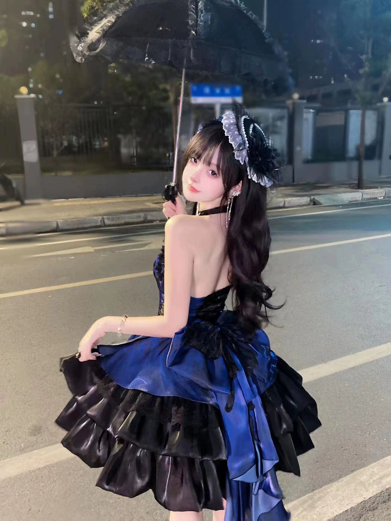 Platycodon House - Love Goddess - Elegant Lolita Dress Halter Puff Princess JSK Dress