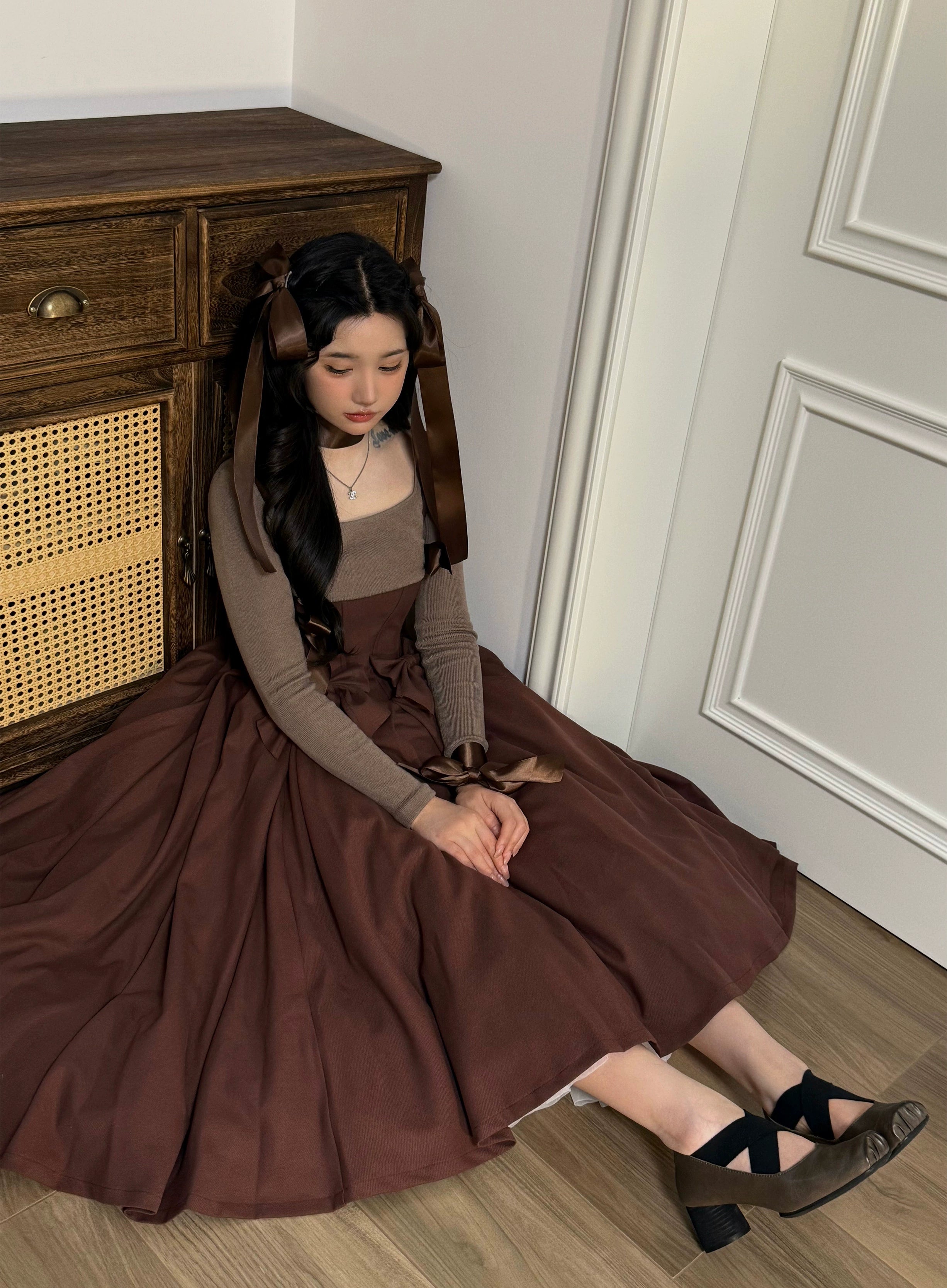 Sweet Wood~Classic Lolita Sweater Wool Lolita Inner wear 40822:678088