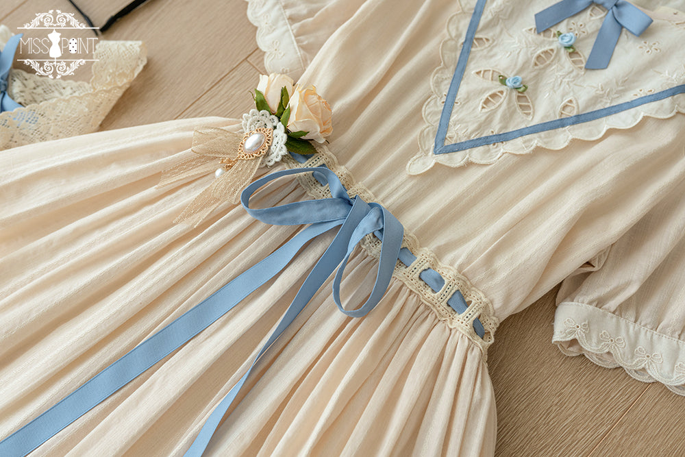 (Buyforme)Miss Point~Happy Summer Elegant Lolita Floral OP Dress 17704:244800