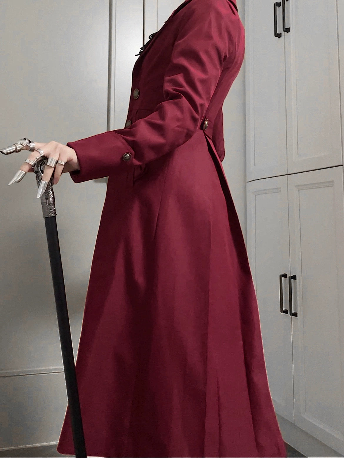 Gazing Galactic - Paranoia Punishment - Ouji Lolita Trench Coat Gothic Lolita Coat