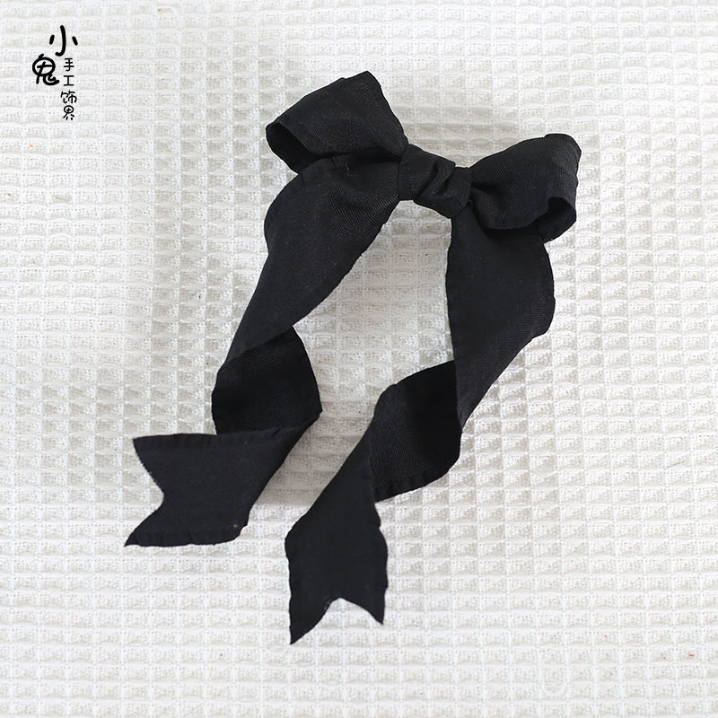 Xiaogui - Cosplay Double Ponytail Spiral Lolita Hair Clips black (single one)