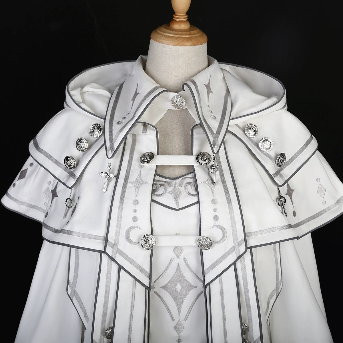 Cornfield Lolita - Bionic Dimension - Ouji Lolita Shorts Suit Punk Lolita Cape Set