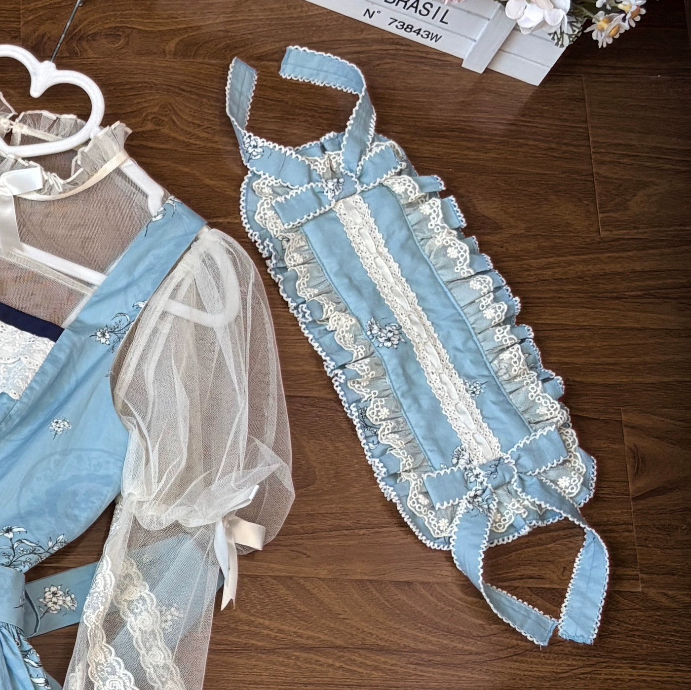 DreamWhale - Small Porcelain Plate - Classic Lolita JSK Printed Dress (L M S XL) 43990:790734