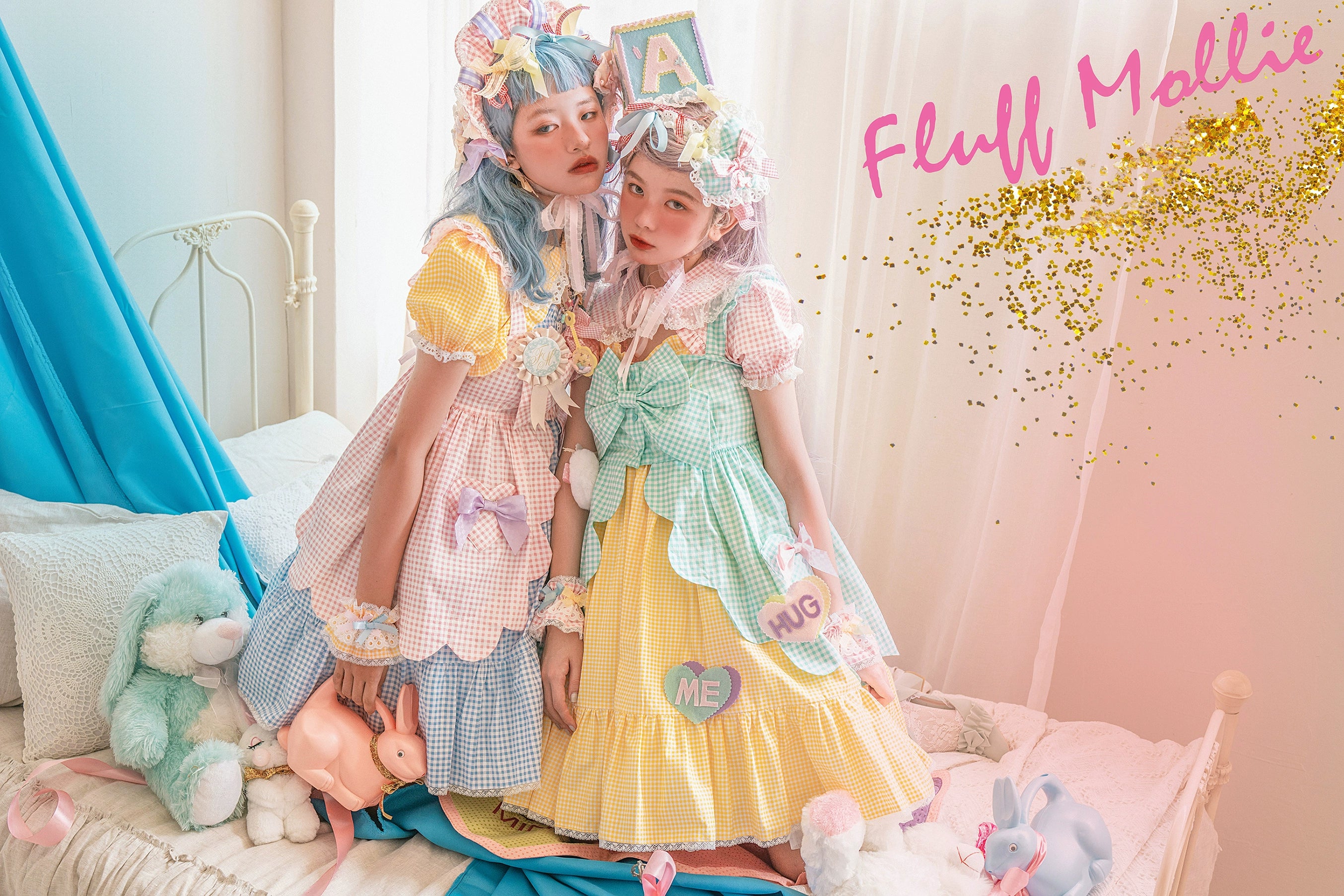 (BFM)Fluff Mollie~Bean Breakfast~Sweet Lolita Overskirt Daily Daily Petaled Skirt 33148:407502
