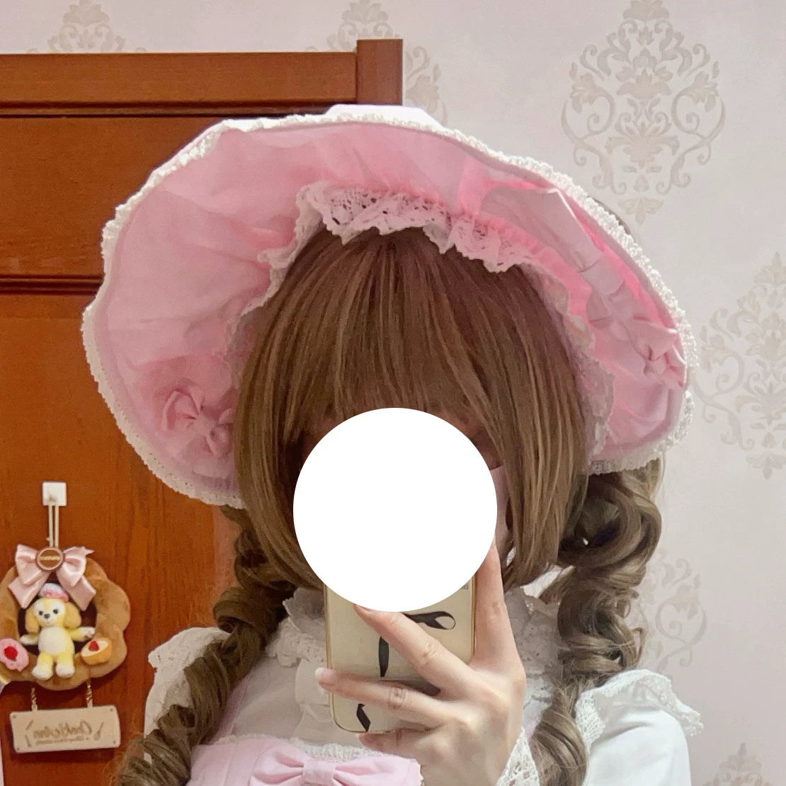 Pure Diary - Sweet Lolita Cotton JSK Dress, Tiered Back Skirt 44760:821133