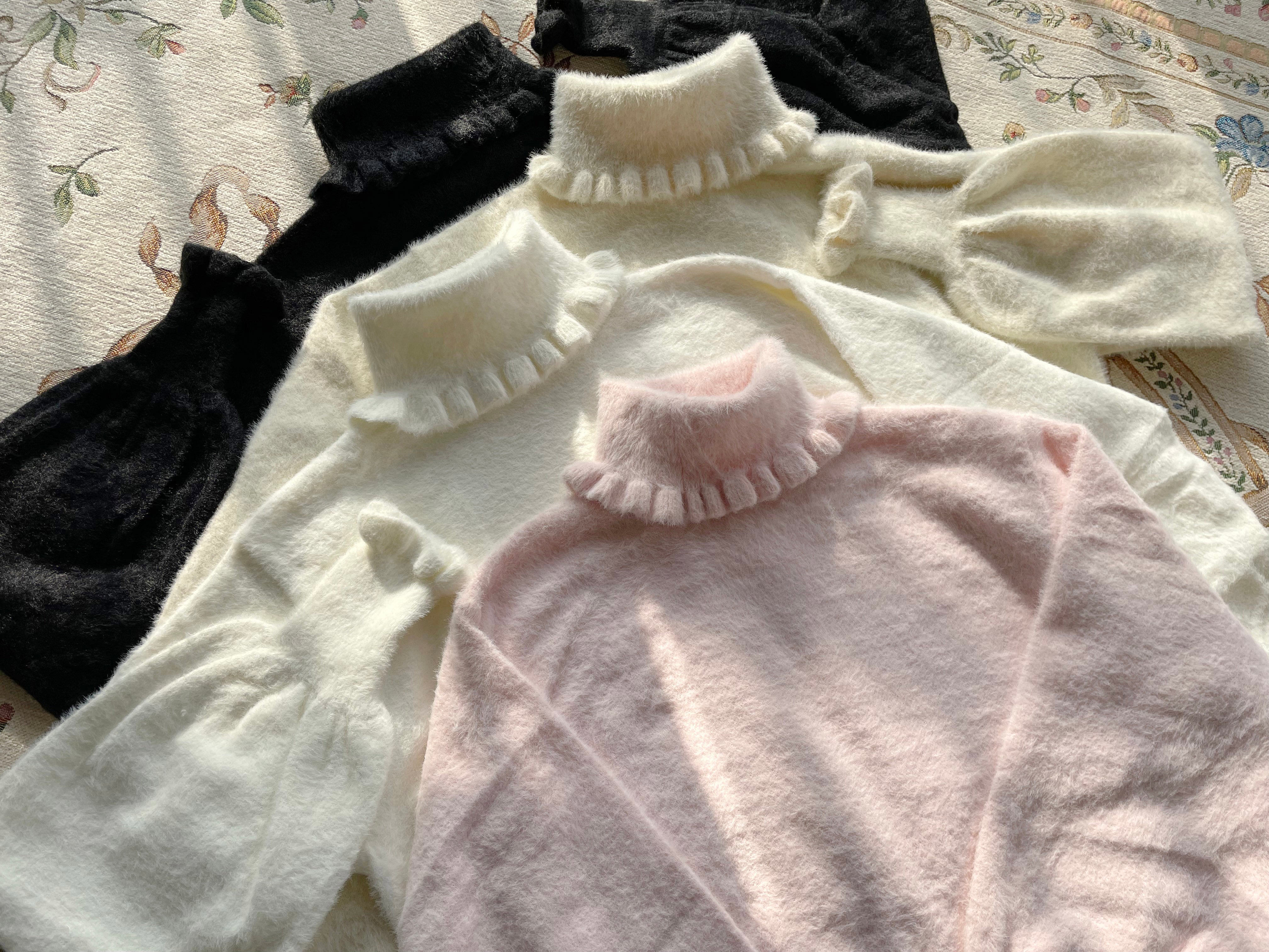 MIST - Kawai Lolita Warm Turtleneck Knitwear 9924:117240