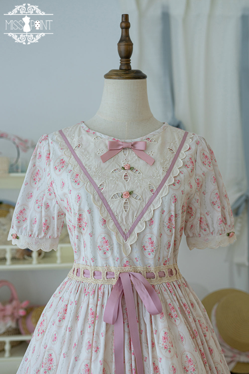 (Buyforme)Miss Point~Happy Summer Elegant Lolita Floral OP Dress