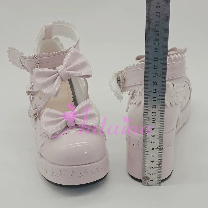 Antaina~Sweet Lolita Shoes Platform Shoes Multicolor 37996:578220