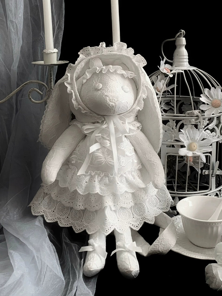 With PUJI - Puppet Box - Kawaii Lolita Bag Lamb Kitten Detachable Bag Dress Hat