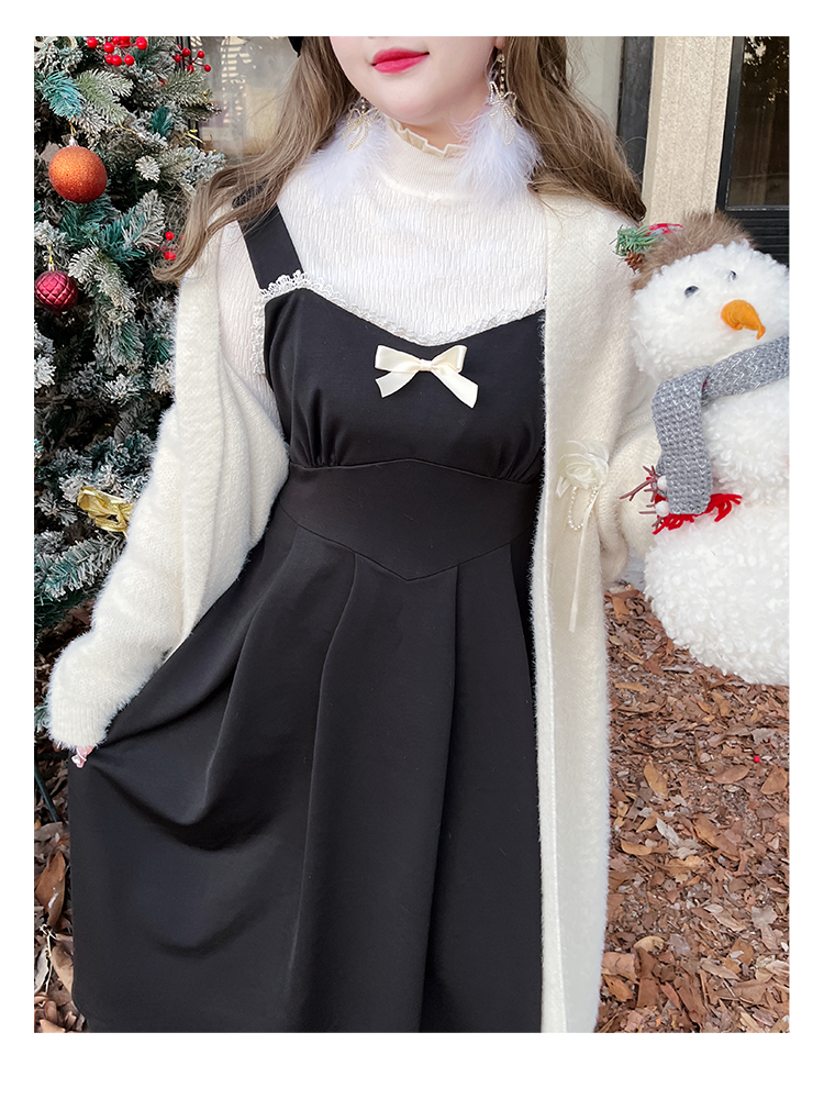 Yingtang~Sweet Lolita Coat Plus Size Lolita Dress Set 26104:373788