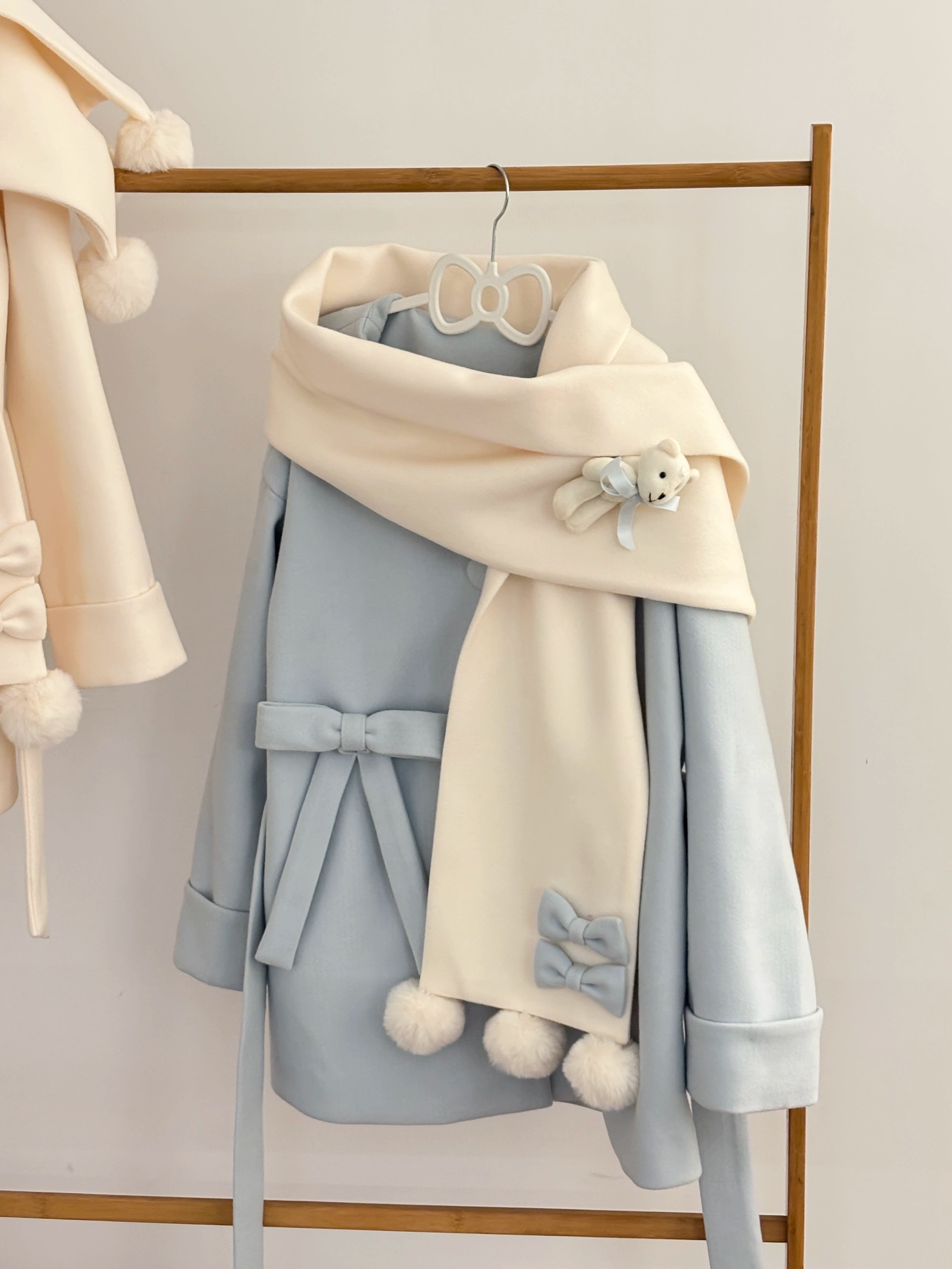 Platycodon House~Winter Sweet Lolita Coat Long Scarf Outerwear (L M S) 40992:682958