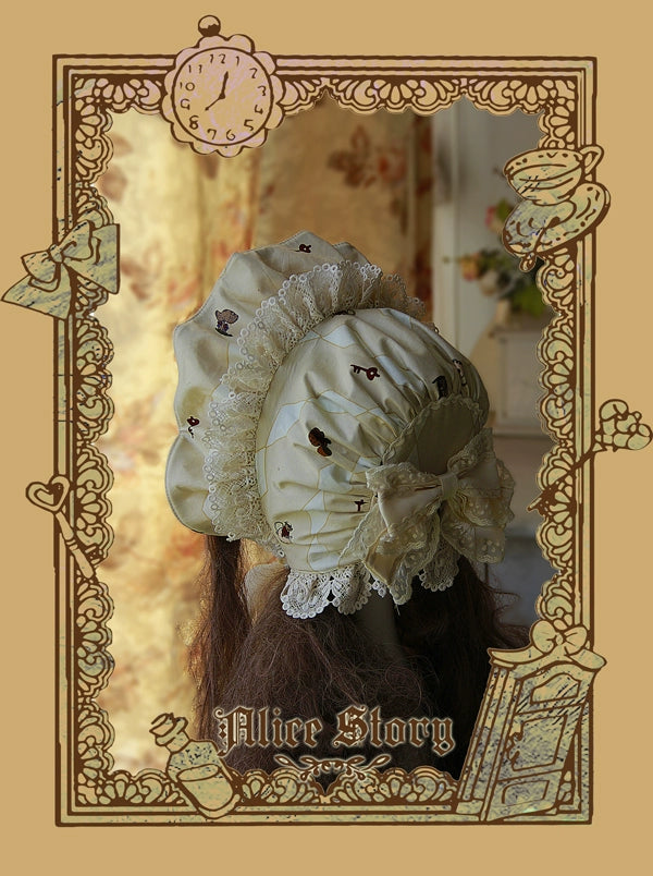 Infanta~Sweet Lolita Accessories Bonnet KC Socks Beret 37488:561012