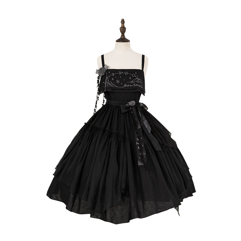 Nuit De Cellophane~A Thousand Moonfalls~Elegant Lolita JSK Dress Thin Cardigan (L M S XL XS) 38166:581856