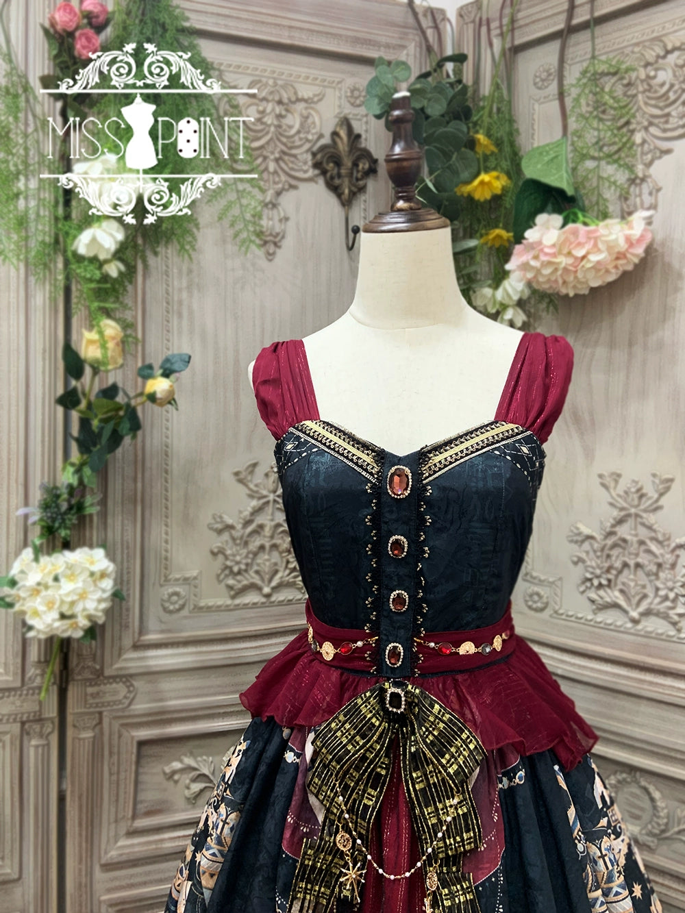 Miss Point~Dusk Best~Egyptian Lolita Dress Set Gorgeous JSK 38348:585814