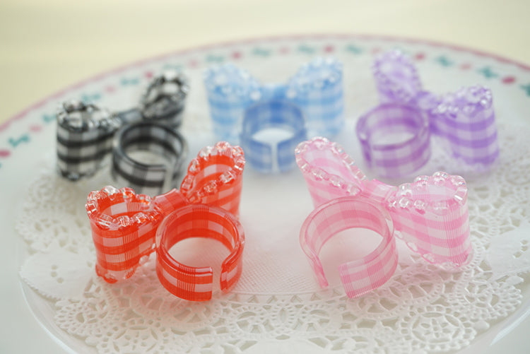 (Buyforme)Cat Tea Party~ Sweet Lolita Bow Ring and Necklace 15202:199850