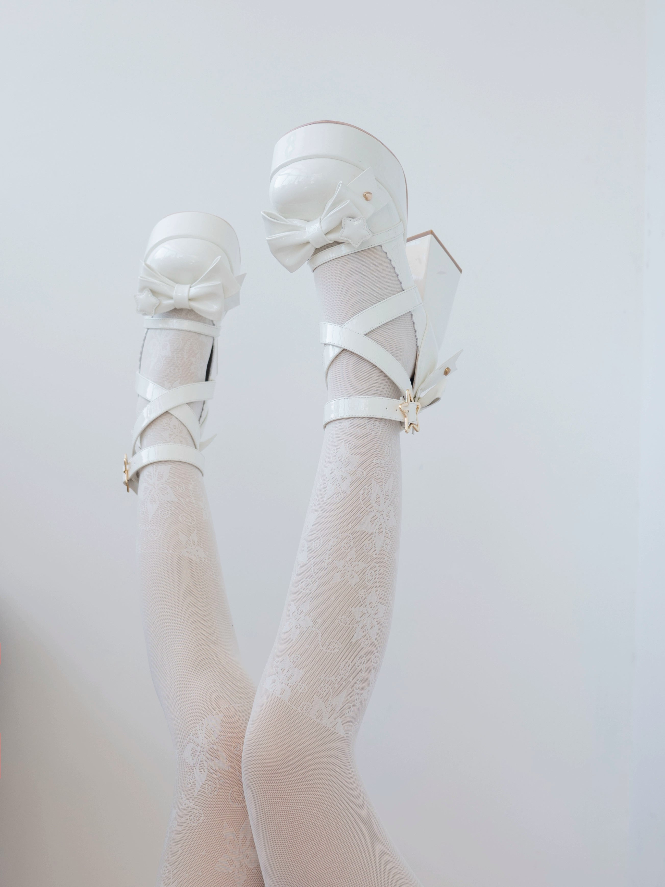 Beauty Bunny - Star Prayer - Kawaii Lolita Shoes Round Toe Summer Heels