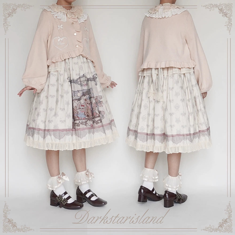 (BFM)Dark Star Island~Sugar Frost~Sweet Lolita Cardigan Knit Embroidered Sweater 34274:449350