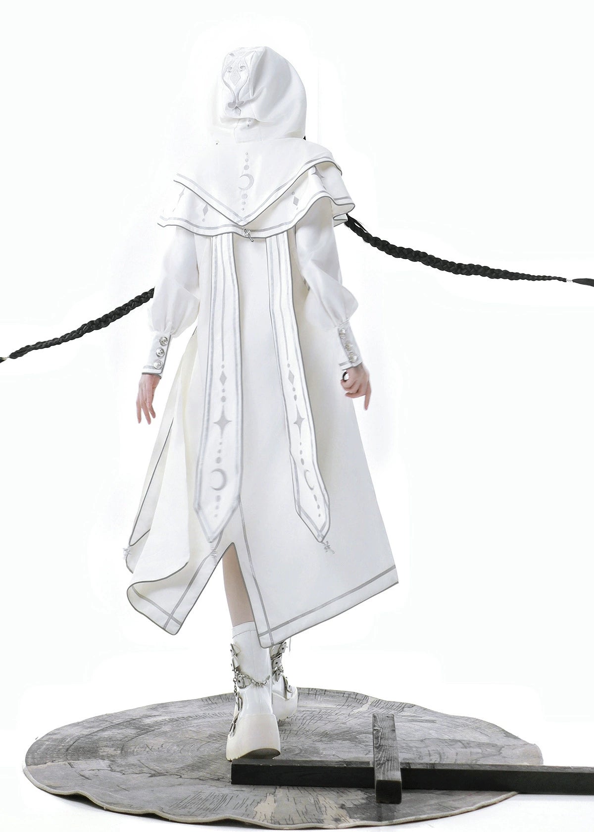 Cornfield Lolita - Bionic Dimension - Ouji Lolita Shorts Suit Punk Lolita Cape Set