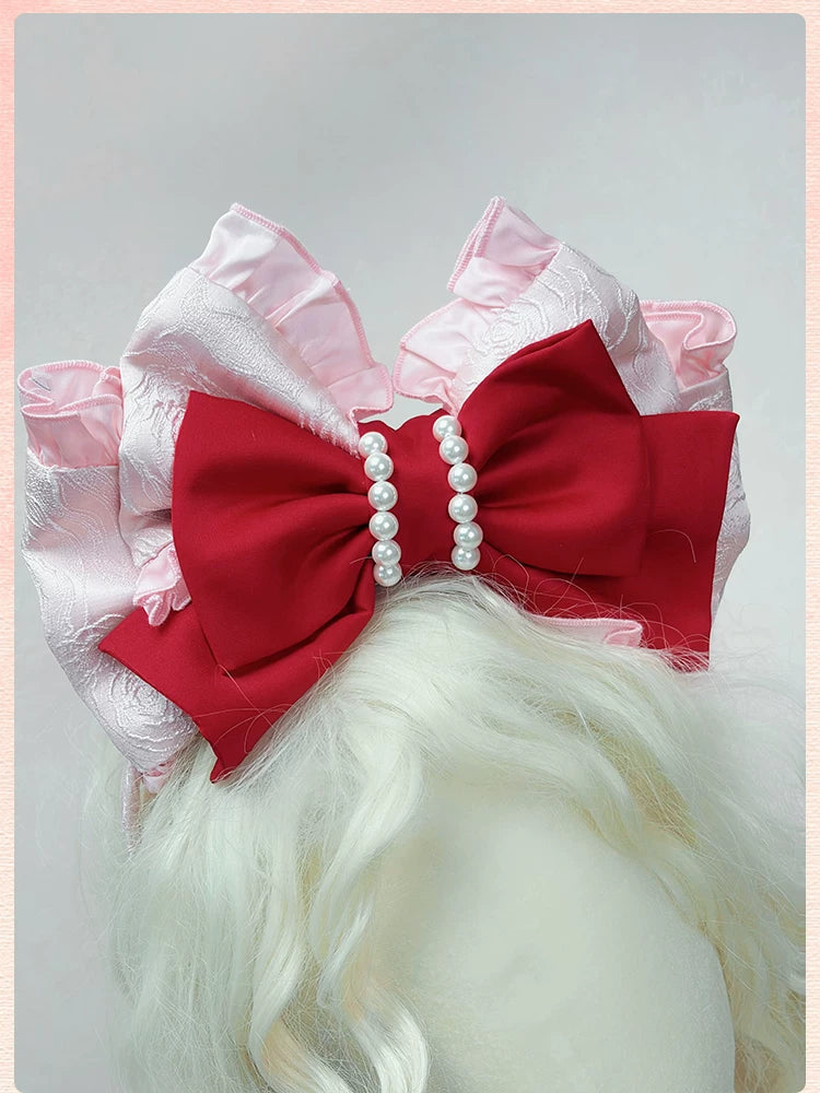 Sweetheart Petal - Color Block Sweet Lolita KC, Heart-shaped Bag 44840:824884