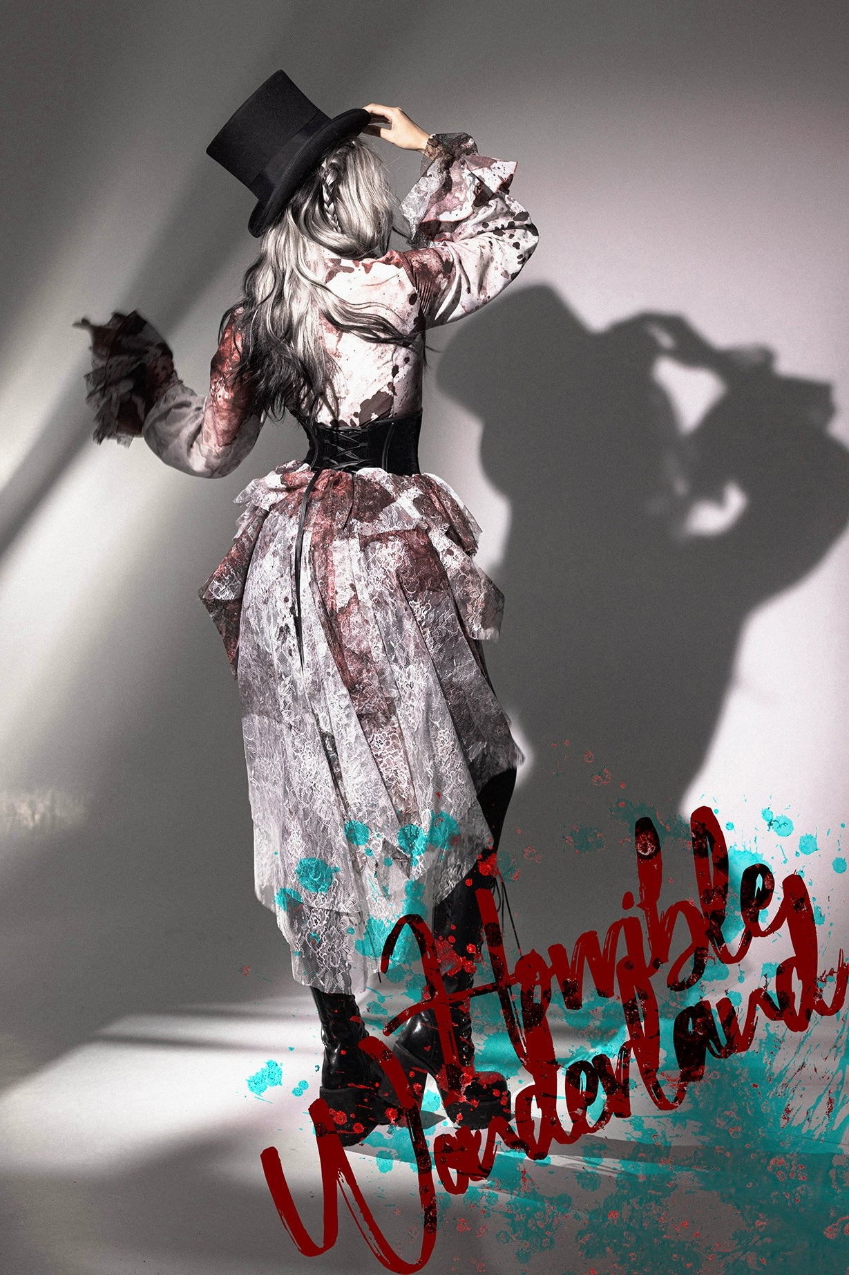 Lilith House - Horror Park - Gothic Lolita Irregular Hem Corset