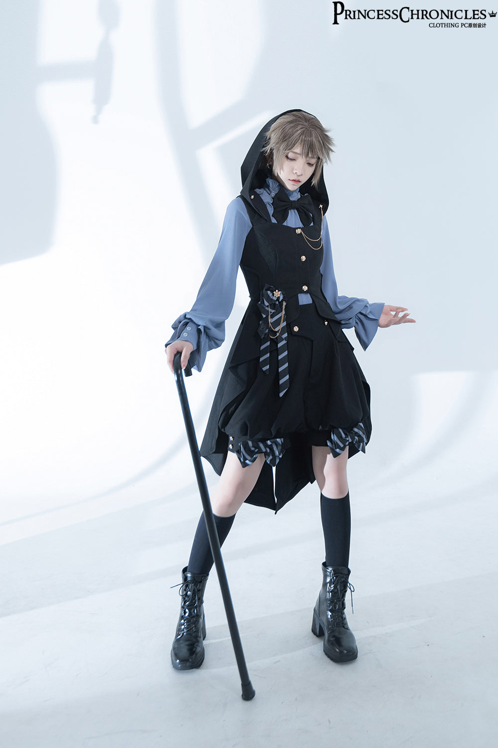 Princess Chronicles~Narrative Rule~Ouji Lolita Prince Shorts Set Long Vest 33192:411826