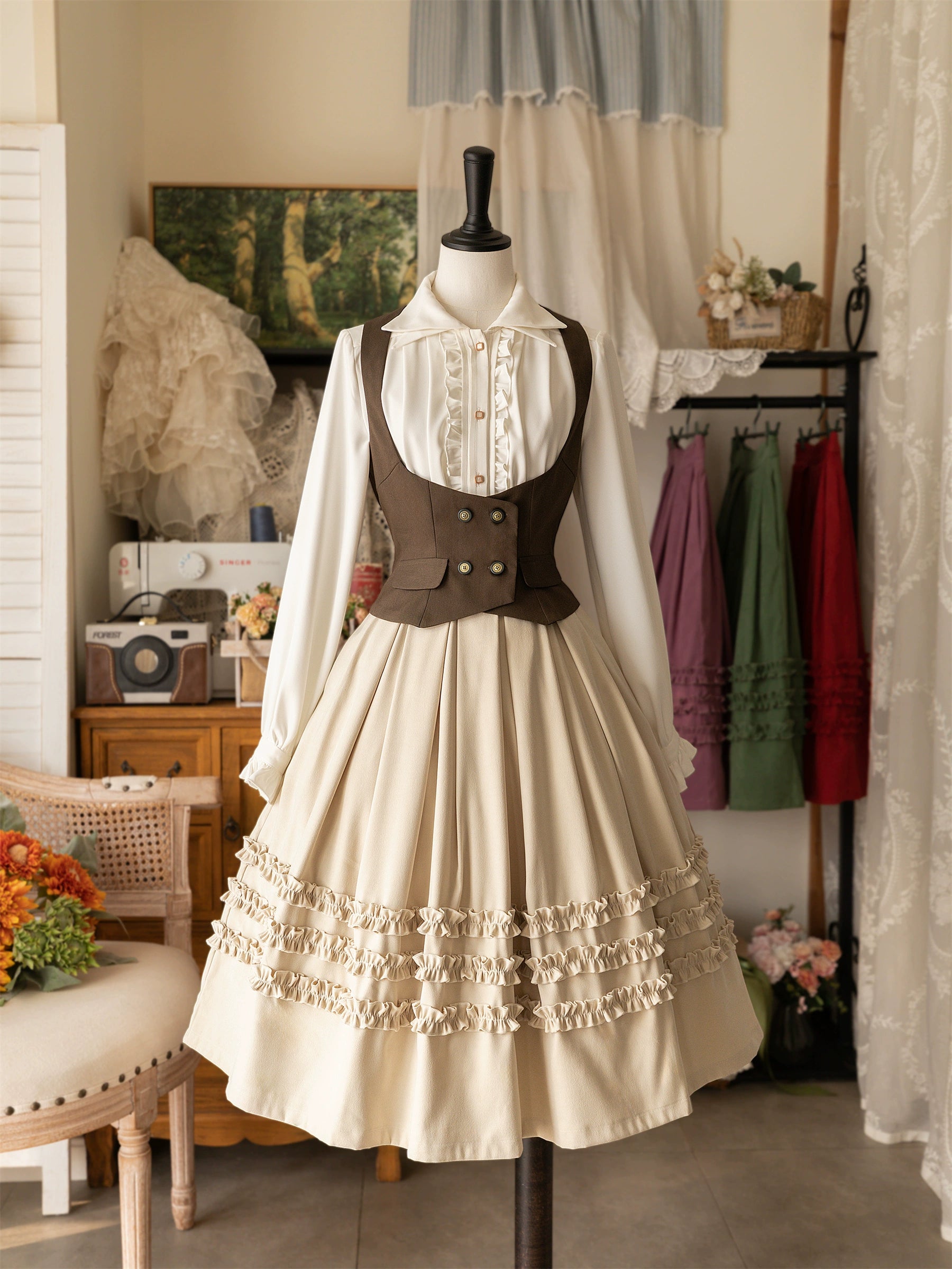 Forest Wardrobe - 4.0 Chest Support Vest Elegant Autumn/Winter Vest