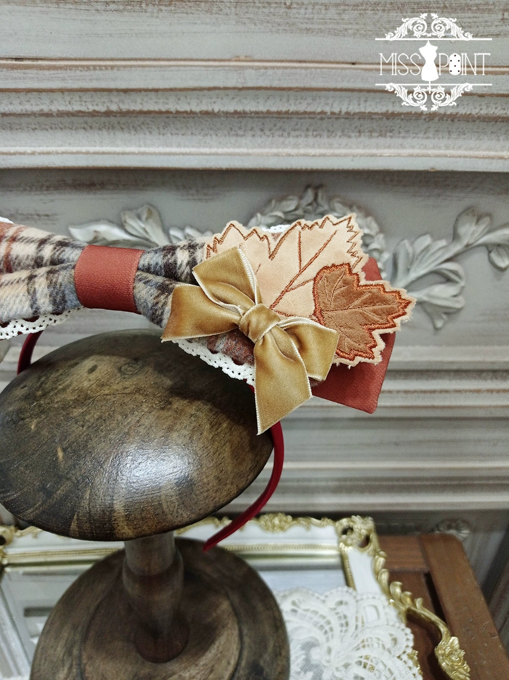 Miss Point - Chuby Box in the Forest - Elegant Lolita Necklace Brooch KC Beret Accessories 38676:595406