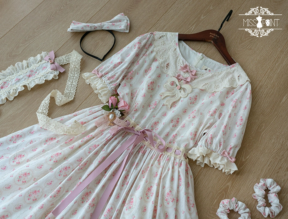 Miss Point~Customized Elegant Lolita OP Dress Cute Daily Girl Short Lolita Dress 35670:519582