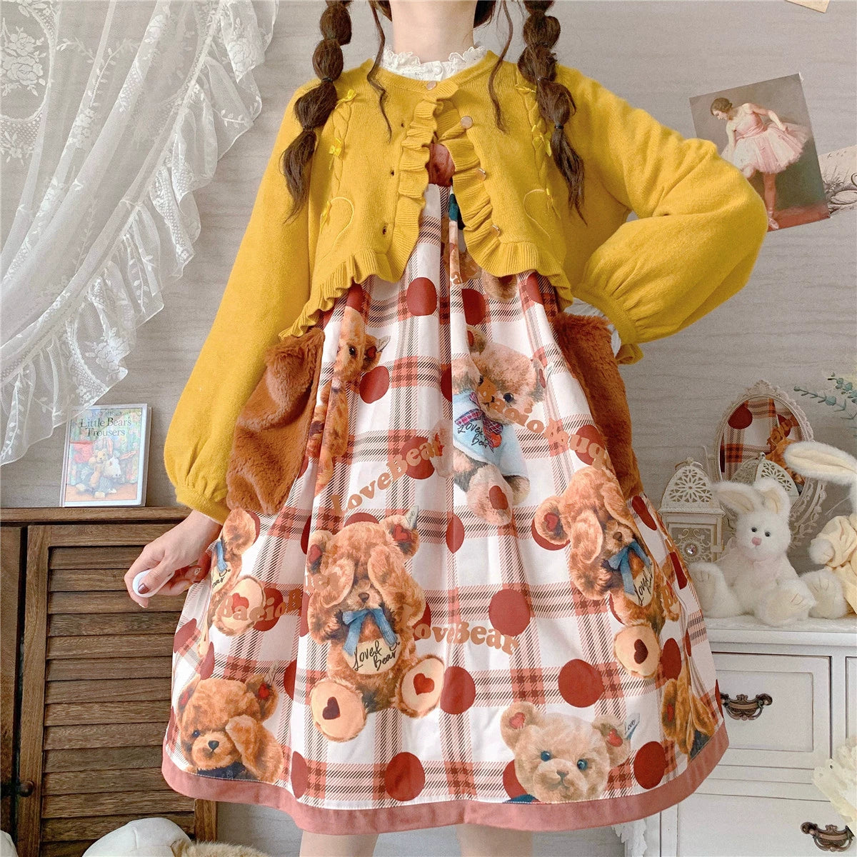 (BFM)Dark Star Island~Sugar Frost~Sweet Lolita Cardigan Knit Embroidered Sweater 34274:449542