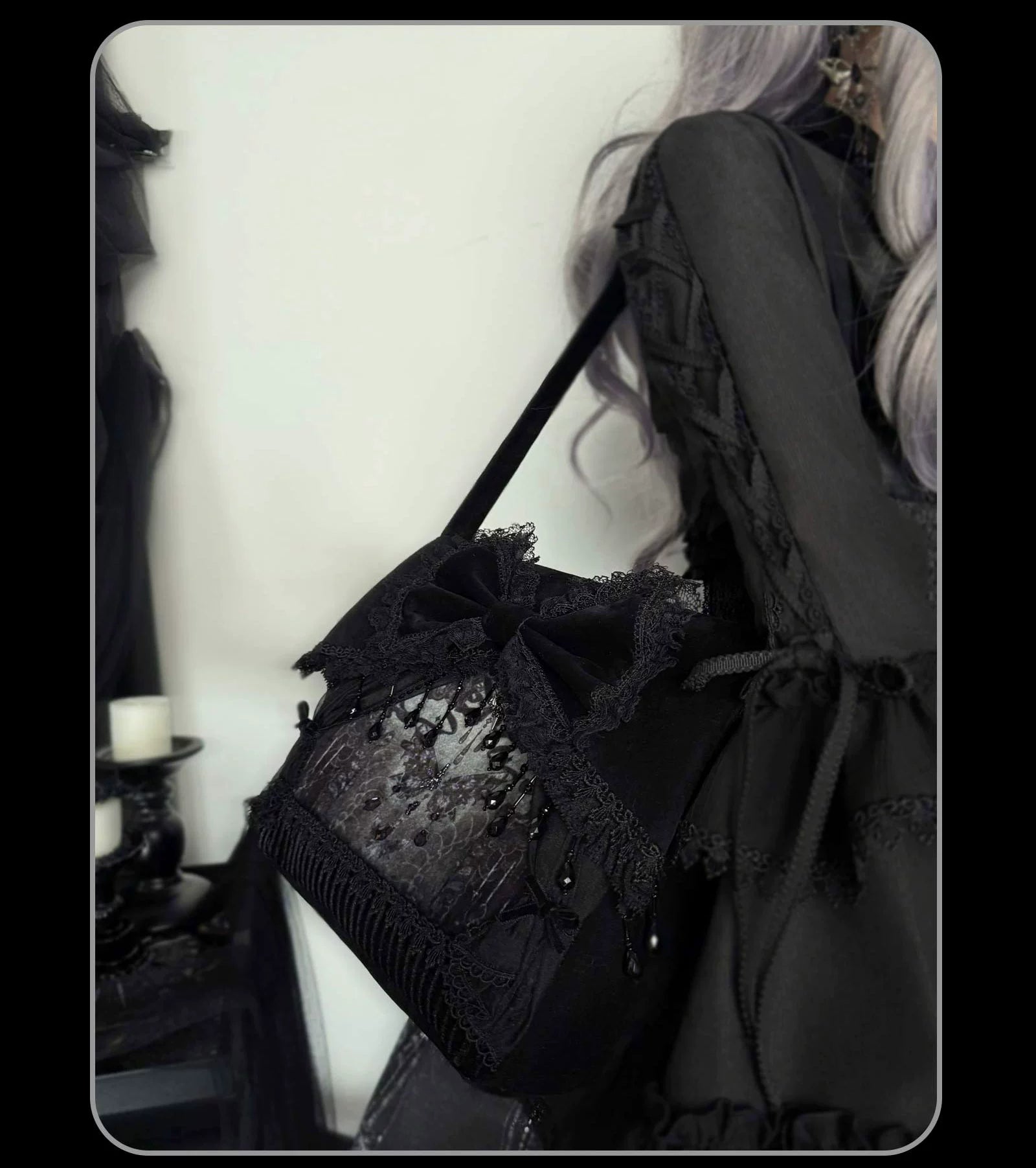 Susin Lolita - Bone-Eroded Butterfly - Gothic Lolita Headdress & Accessories 44052:793598