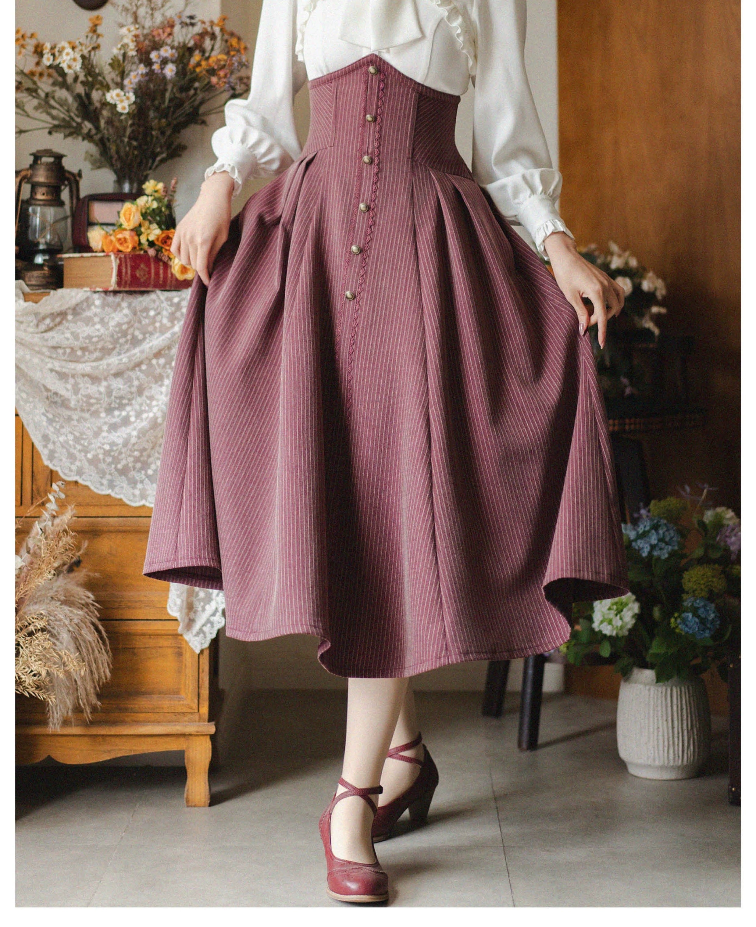 Forest Wardrobe - Forest Stationery - Classic Lolita SK Suit With Shirt And Coat